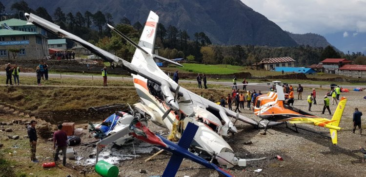 समिट एयरको विमान दुर्घटना हुँदा ३ जनाको मृत्यु