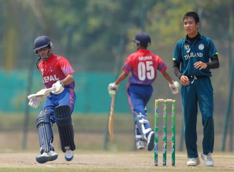 एसीसी यु-१६ : नेपाल समुह विजेता हुँदै सेमीफाइनलमा